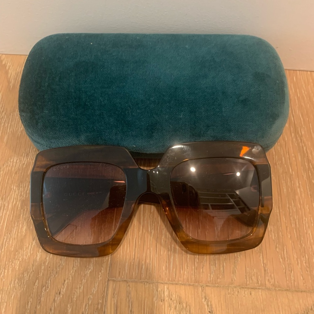 Gucci GG0178s oversized sunglasses